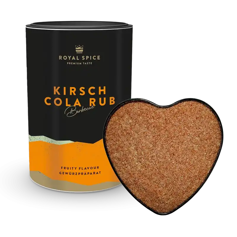Ausverkauf ROYAL SPICE Kirsch Cola Rub 120 Gramm Dose